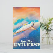 Papeterie Visitez le vaisseau spatial Universe (Debout devant)