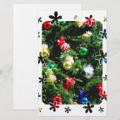 Papeterie voeux de Noël_ (Devant / Derrière)