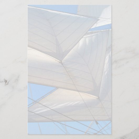 Papeterie Voiles d'un navire à voile (Devant)