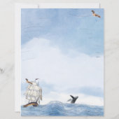Papeterie Voilier et Baleine (Dos)