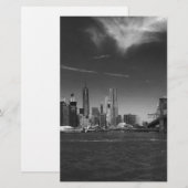 Papeterie voir sur 2 produits Noir Blanc Brooklyn (Devant / Derrière)