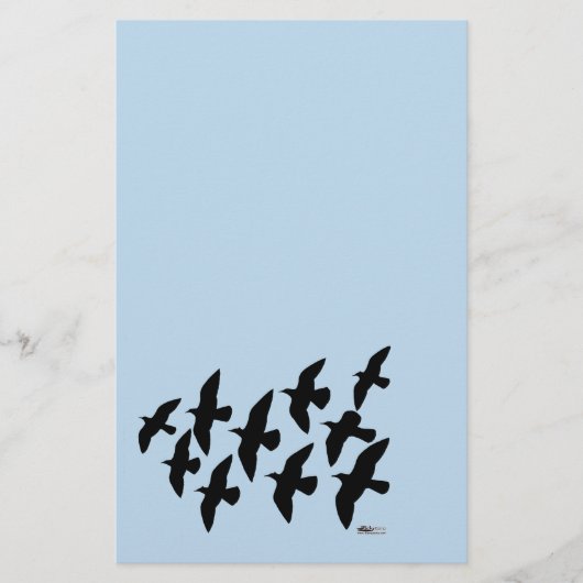 Papeterie Vol de pigeons (Devant)