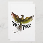 Papeterie Vol gratuit (Devant / Derrière)