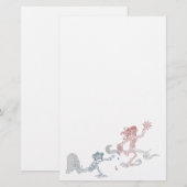 Papeterie voleur de singe (Devant / Derrière)