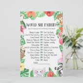 Papeterie Voudrait-Elle Plutôt Baby shower Jeu (Debout devant)