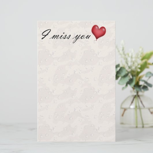 Papeterie Vous avez manqué (Debout devant)