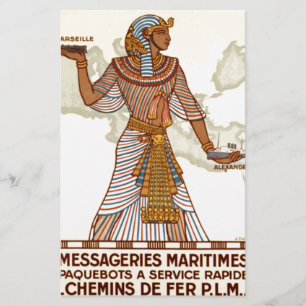Papeterie Voyage en Egypte vintage