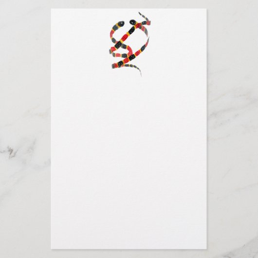 Papeterie Vrillage de l'art de serpent (Devant)