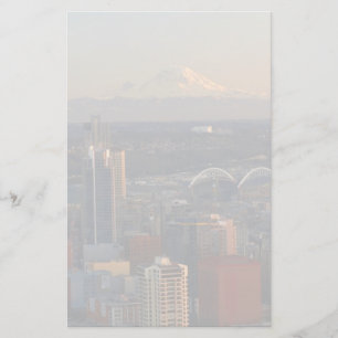 Papeterie Vue aérienne de l'horizon 2 de ville de Seattle