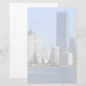 Papeterie Vue d'horizon de Miami (Devant / Derrière)