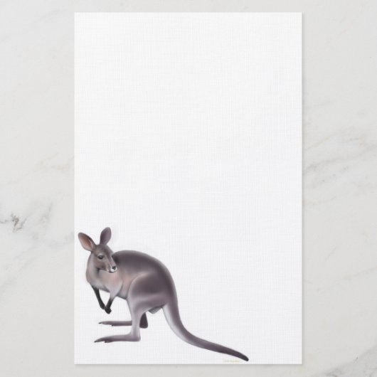Papeterie Wallaby australienne (Devant)