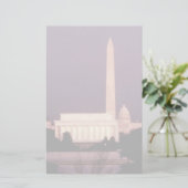 Papeterie Washington Monument, le Capitole et Jefferson (Debout devant)