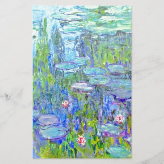 Papeterie water-lilies-38 (Devant)