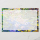 Papeterie Water Lily Pond Claude Monet PEINTURE D'ART FINE (Devant)
