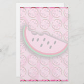 Papeterie Watermelon Fun Fruit Art Design (Devant / Derrière)