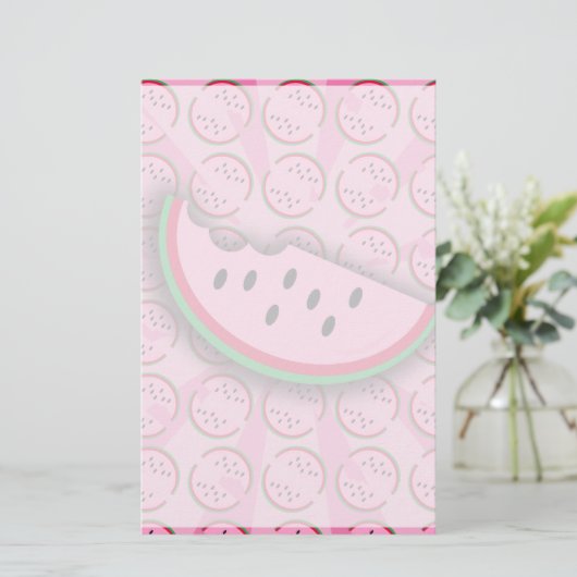 Papeterie Watermelon Fun Fruit Art Design (Debout devant)