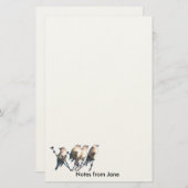 Papeterie - WaxWing - Notes de ... (Devant / Derrière)