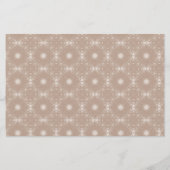 Papeterie White Edged Signature Pattern (Dos)
