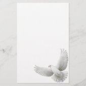Papeterie White Peace Dove (Devant)