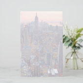 Papeterie Wide view of Manhattan at sunset (Debout devant)