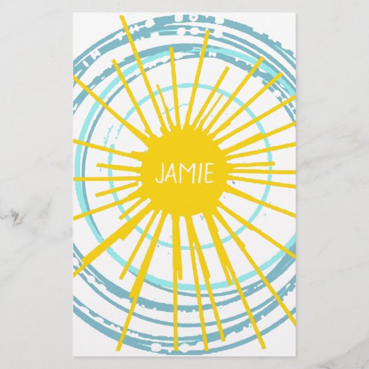 Papeterie Wild and Free You Are My Sunshine (Dos)