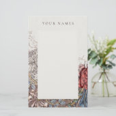 PAPETERIE : WILLIAM MORRIS : HONEYSUCKLE + TULIP (Debout devant)