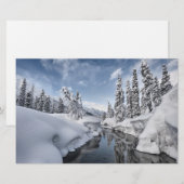 Papeterie Winter Wonderland (Devant / Derrière)
