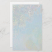 Papeterie Wisteria par Claude Monet (Devant / Derrière)