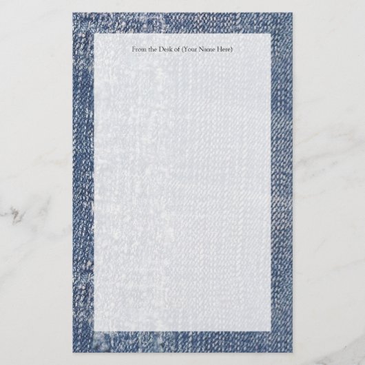 Papeterie Worm Denim Jeans-Look (Devant)