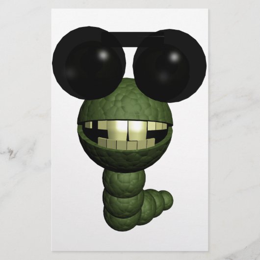 Papeterie Wurm mit Sonnenbrille (Devant)