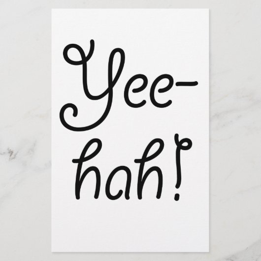 Papeterie Yee-hah ! (Devant)