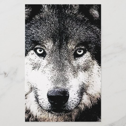 Papeterie Yeux de loup (Devant)