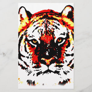 Papeterie Yeux de tigre sauvage