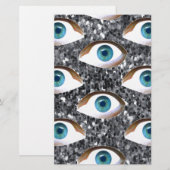 Papeterie yeux séchés (Devant / Derrière)