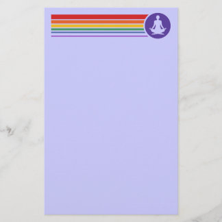Papeterie Yoga Rainbow