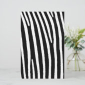 Papeterie Zebra poster de animal (Debout devant)