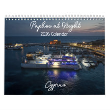 Paphos at Night 2026 Calendrier par PaphosLife