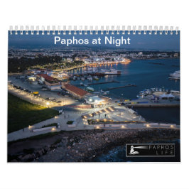 Paphos bij Nacht Kalender door Paphos Life