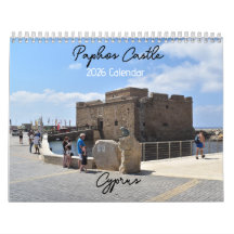 Paphos Castle uitzichten Kalender door PaphosLife