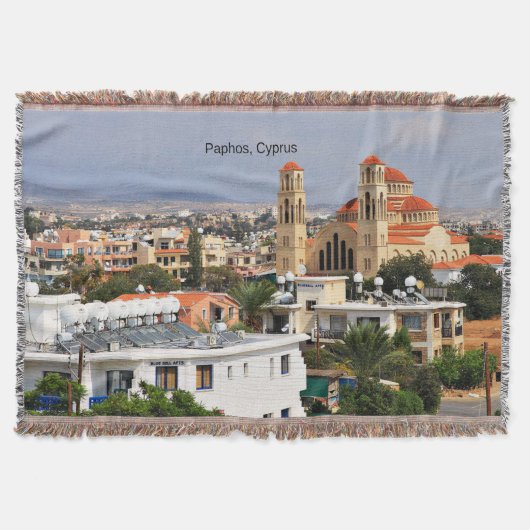 Paphos, Cyprus Deken (Voorkant)