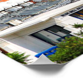 Paphos, Cyprus schilderachtig uitzicht, Poster (Hoek)