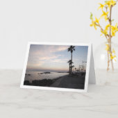 Paphos 's Nachts, Cypriotisch Landschap Kaart (Gele Bloem)