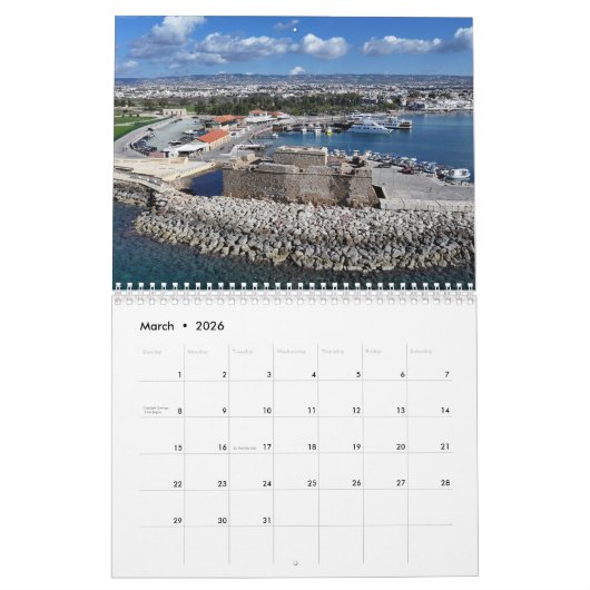 Paphos Uitzichten Kalender door PaphosLife (Mar 2026)