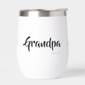Papi a établi un cadeau simple pour grand-père (Gauche)