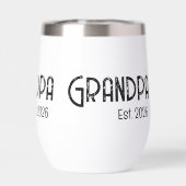 Papi a établi un nouveau cadeau de papi (Arrière)