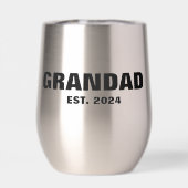 Papi Est Année Gras Nouveau Grand-Père (Arrière)