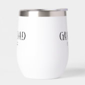 Papi moderne établi écriture noire  (Gauche)