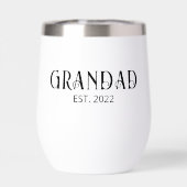 Papi moderne établi écriture noire  (Arrière)