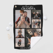 Papi Moderne Personnalisé | Serviette de Golf à 6  (En situation)