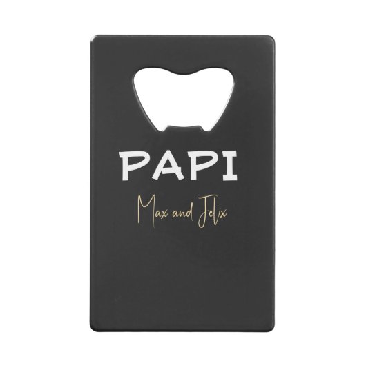 PAPI, noms d'enfants (Devant)